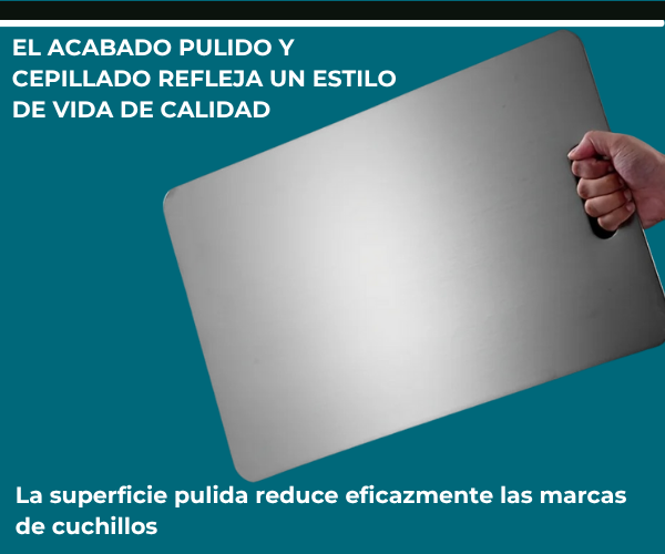TitaniumMaster™ Tabla Premium de Acero.