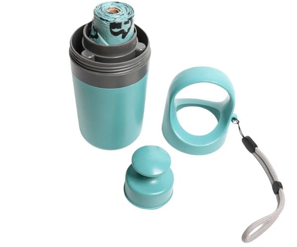 PooClean™ Recogedor portátil de excrementos para perros con bolsa integrada – Limpiador de desechos para mascotas sin contacto y de mano