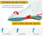 Plantillas Ortopédicas para Fascitis Plantar iFitna. Absorción de Impactos, con Soporte de Arco y Talón Profundo.