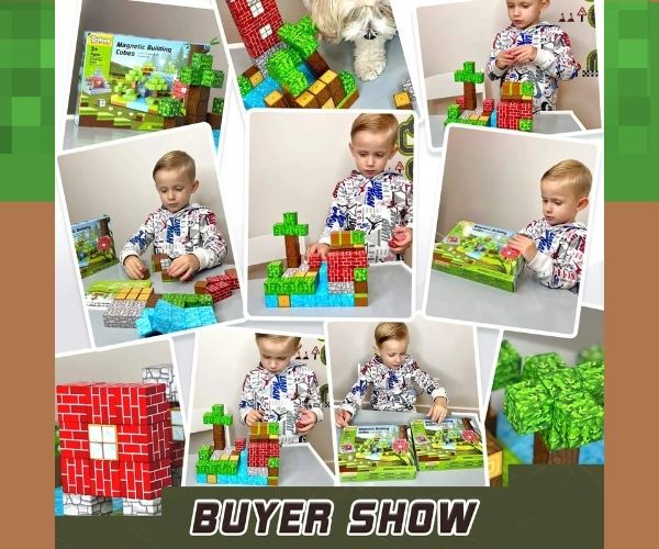 Minebloques™ - 100 bloques magnéticos Montessori.