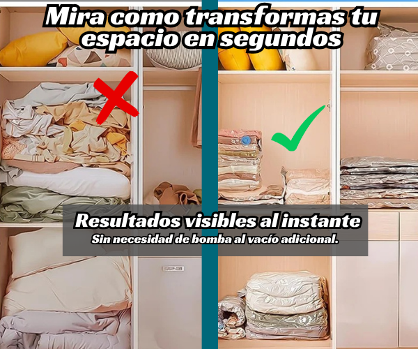 TAILI™ Bolsas al Vacío Herméticas & Reutilizables.
