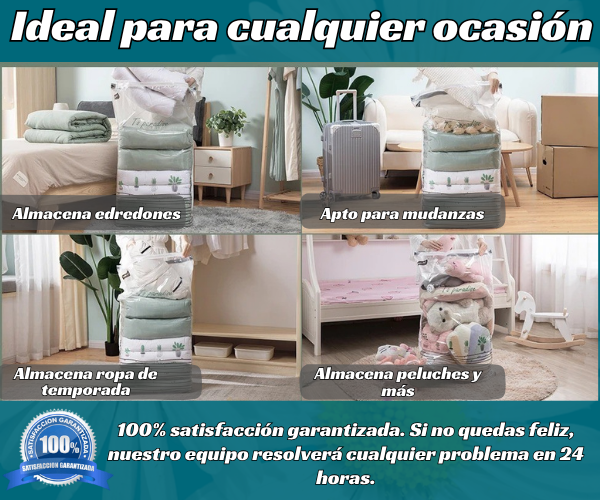 TAILI™ Bolsas al Vacío Herméticas & Reutilizables.