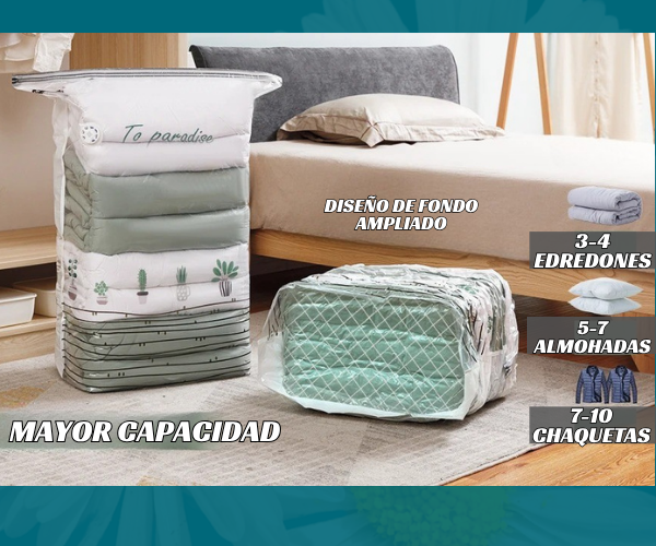 TAILI™ Bolsas al Vacío Herméticas & Reutilizables.