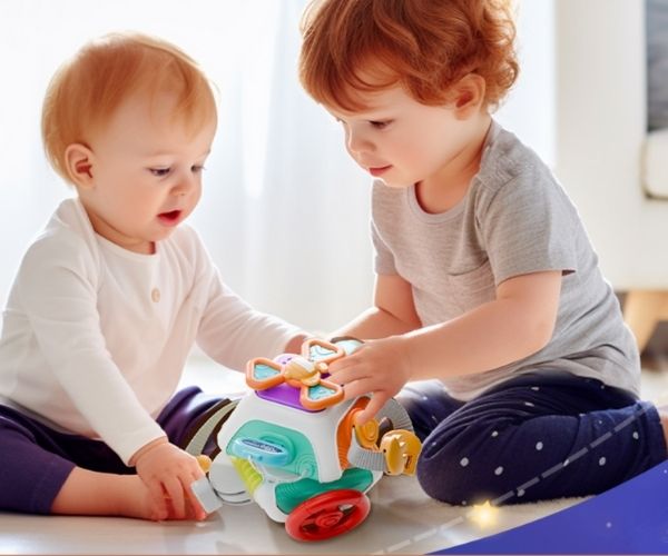 MiniExplora™ - Cubo Montessori Sensorial de Motricidad Fina.