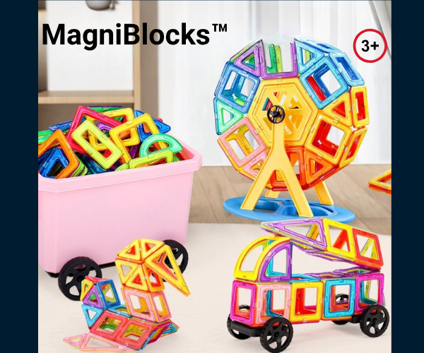 MagniBlocks™ - Set de bloques magnéticos.