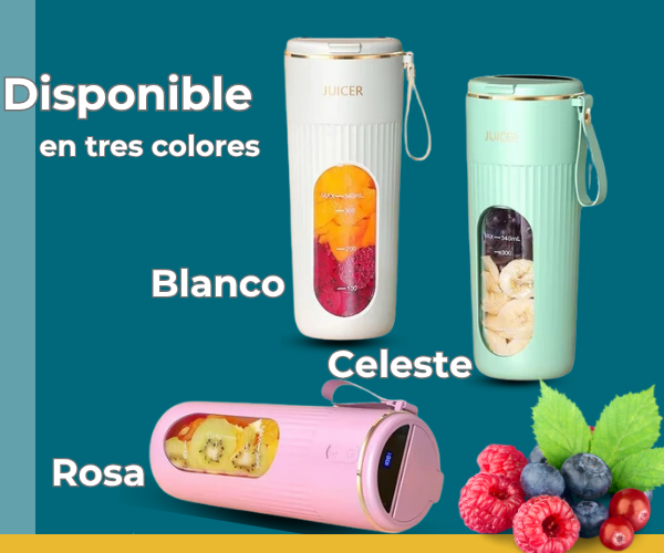 NutriOne™ - Tu exprimidor portátil inteligente.