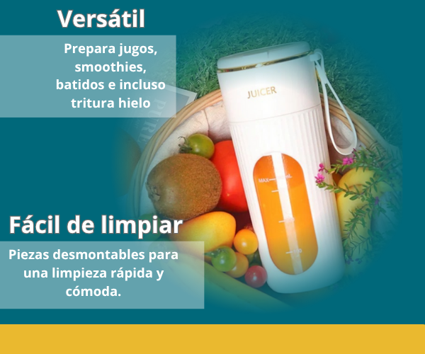 NutriOne™ - Tu exprimidor portátil inteligente.