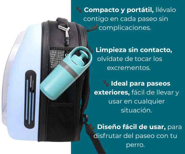 PooClean™ – Recogedor portátil de excrementos para mascotas.