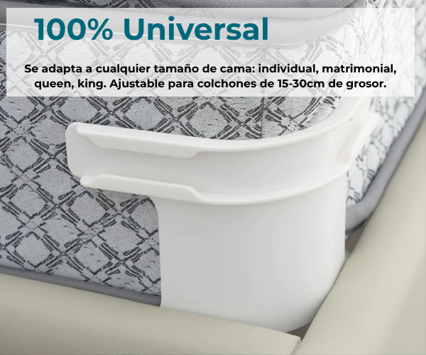 AjustaPlus™ - Sujetadores o fijadores de sábanas antideslizantes.