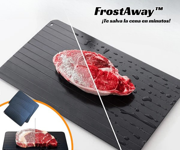 FrostAway™ – Bandeja de Descongelación Rápida para Alimentos.