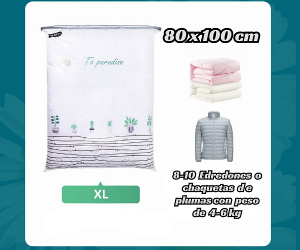 TAILI™ Bolsas al Vacío Herméticas & Reutilizables.