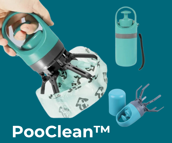 PooClean™ – Recogedor portátil de excrementos para mascotas.