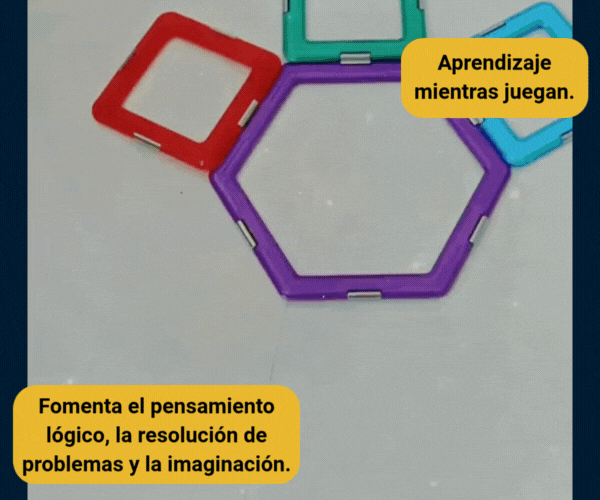 MagniBlocks™ - Set de bloques magnéticos.