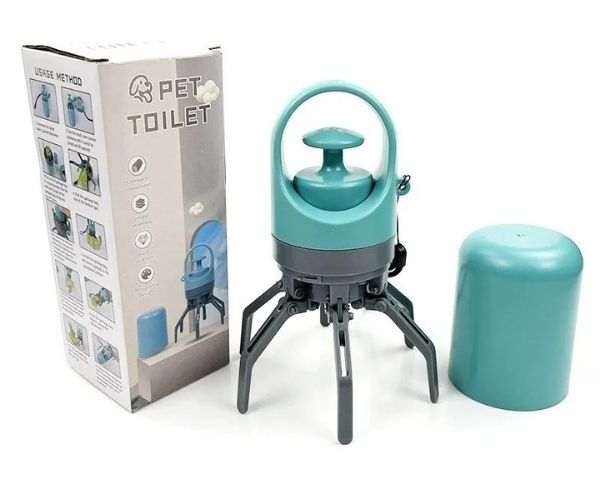 PooClean™ Recogedor portátil de excrementos para perros con bolsa integrada – Limpiador de desechos para mascotas sin contacto y de mano