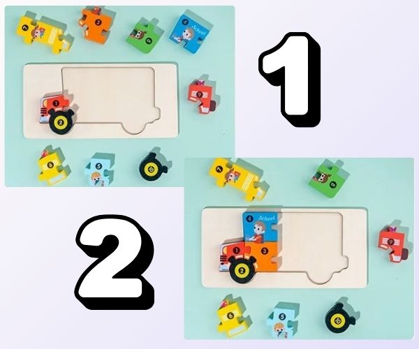 CuentaYEncaja™ – Rompecabezas 3D de madera con números