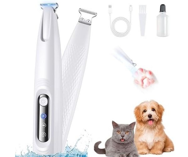 PawCare™ Pro – Recortadora de precisión para patas, cara y zonas sensibles.