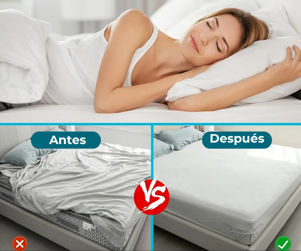 AjustaPlus™ - Sujetadores o fijadores de sábanas antideslizantes.
