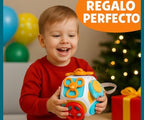 MiniExplora™- Cubo sensorial Montessori 10 en 1 para motricidad fina y juego tranquilo.
